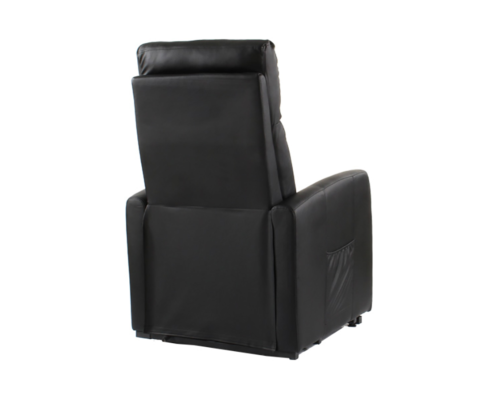 Usine7-Plateform2Fauteuils Relax 2bd-2520 et fauteuil relax manuel massant-pu noir