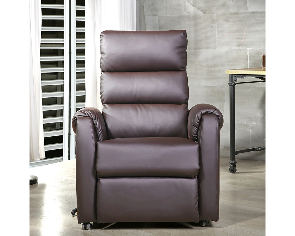  2bd-665  et  fauteuil releveur-std pu chocolat