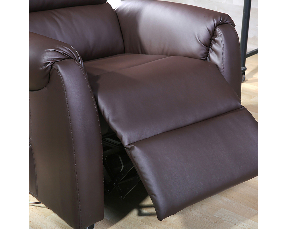  2bd-665  et  fauteuil releveur-std pu chocolat