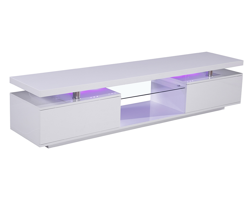  3bd-1394 et 180cm-laque blanche-leds