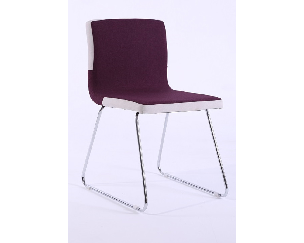  3bd-6166  et  violet-blanc pieds chrome