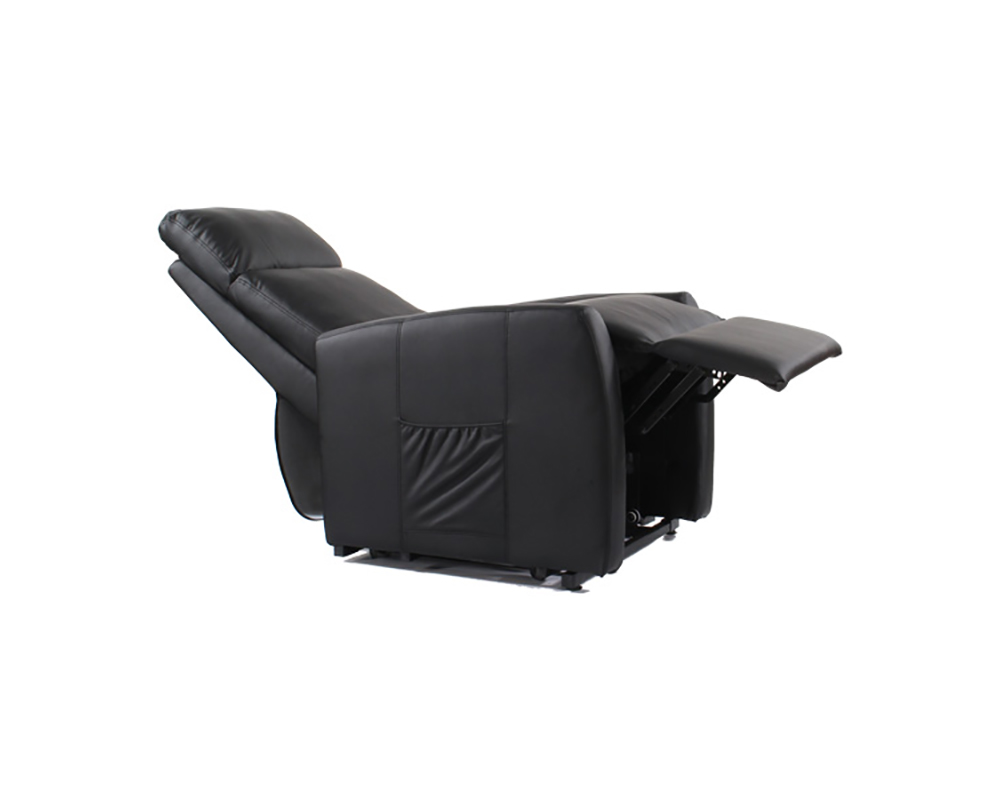 Usine7-Plateform2Fauteuils Relax 2bd-2520 et fauteuil relax manuel massant-pu noir