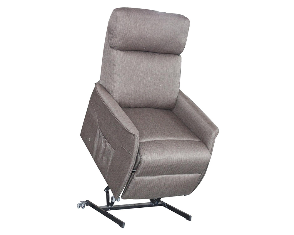  2bd-2521 et fauteuil releveur std-microfibre grise