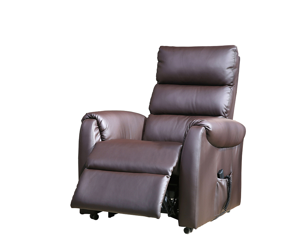  2bd-665  et  fauteuil releveur-std pu chocolat