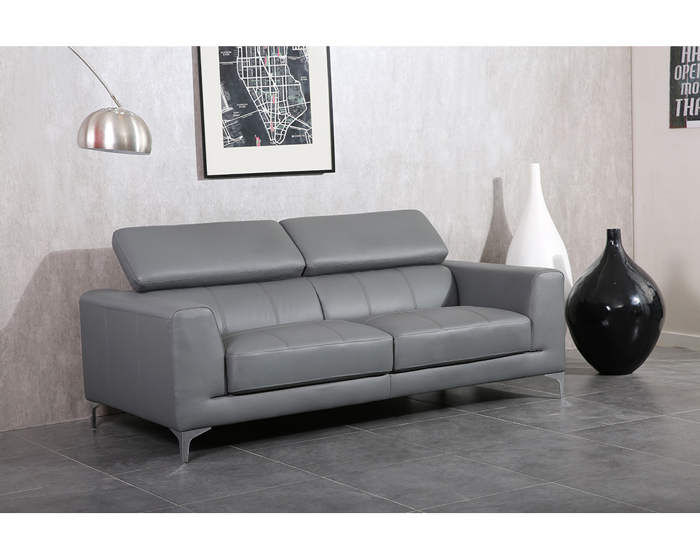  1bd-709  et  3 places cuir gris