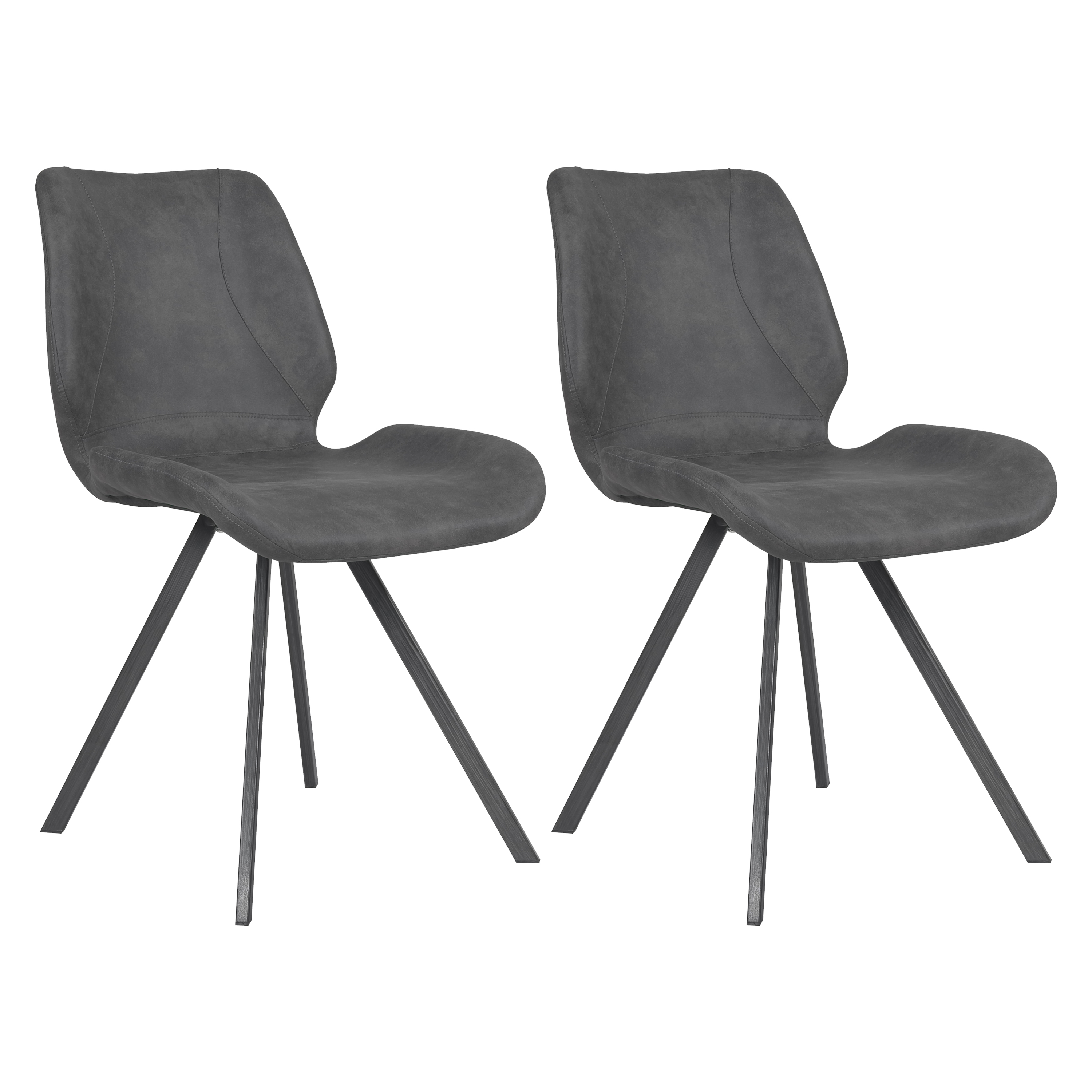 Chaises Scandinaves rembourrées bd2730mf104pmnbrx2