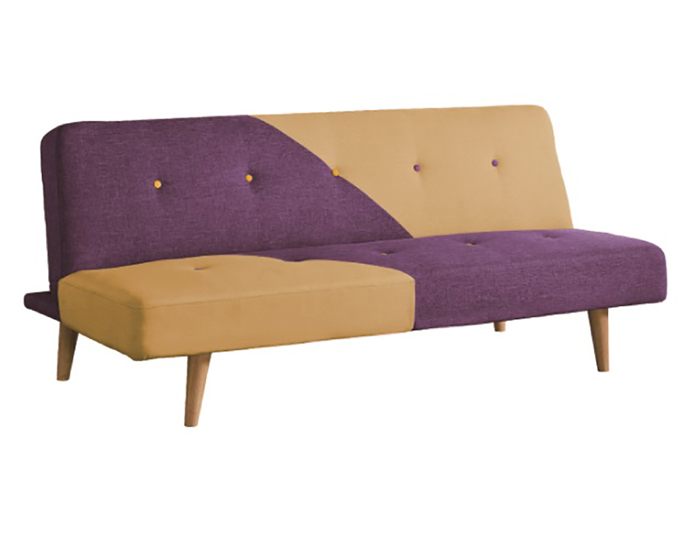  1bd-5624 et  tissu jaune et violet