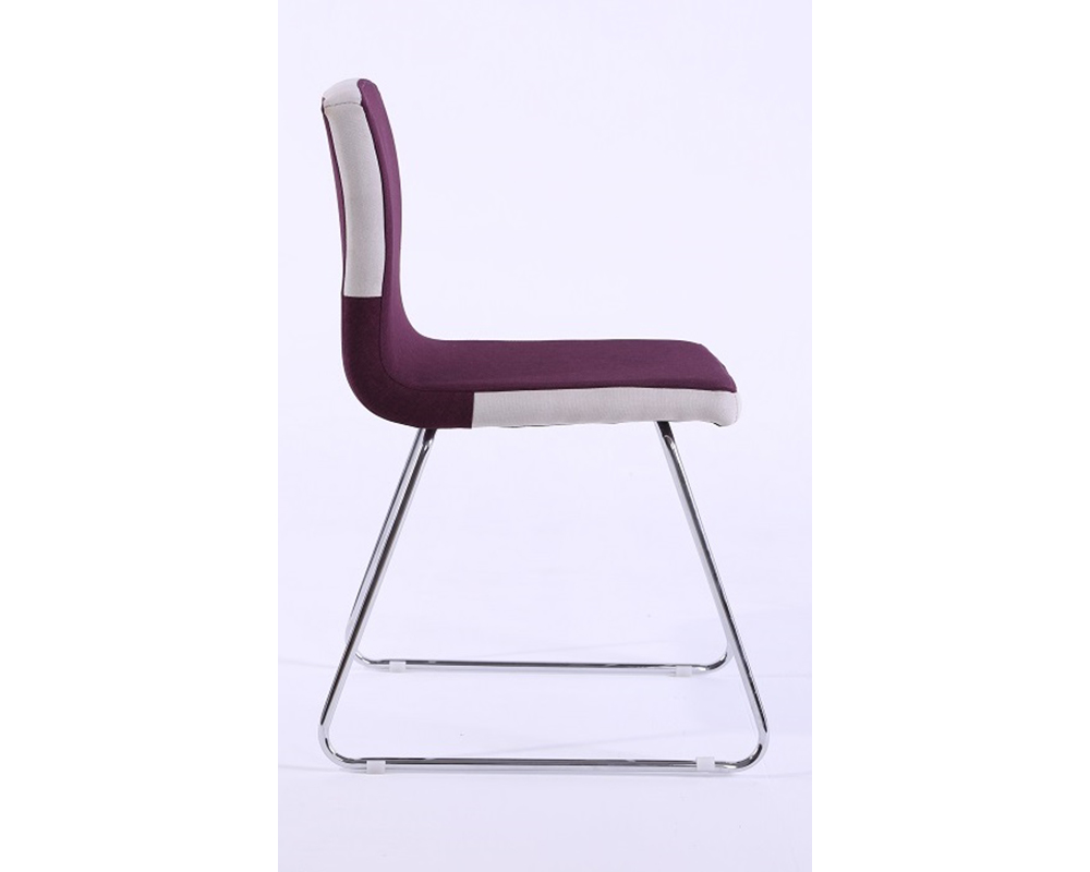  3bd-6166  et  violet-blanc pieds chrome