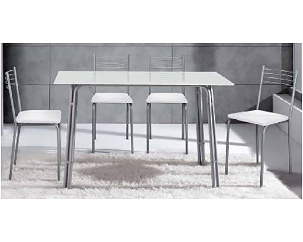 Set table+chaises 3bd-2495 110x70