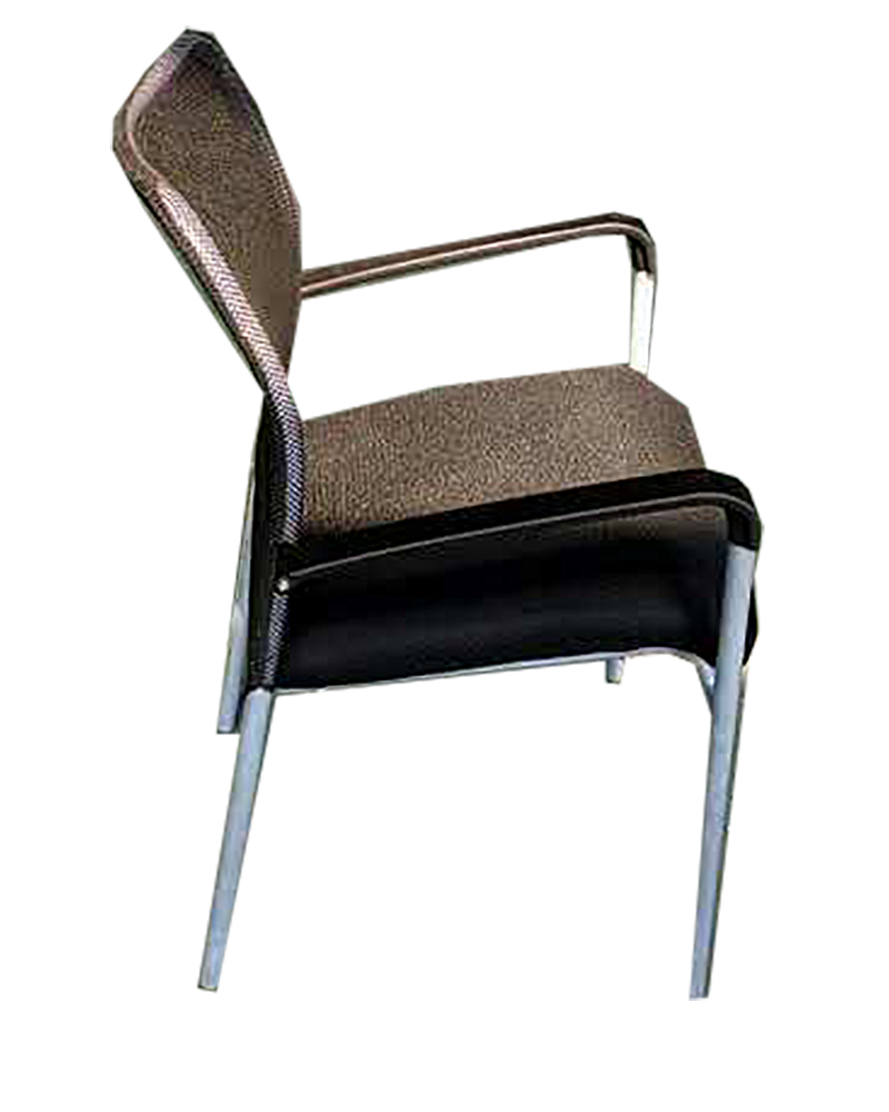 Chaise et fauteuils dactylos bd-7956  et  mesh noir