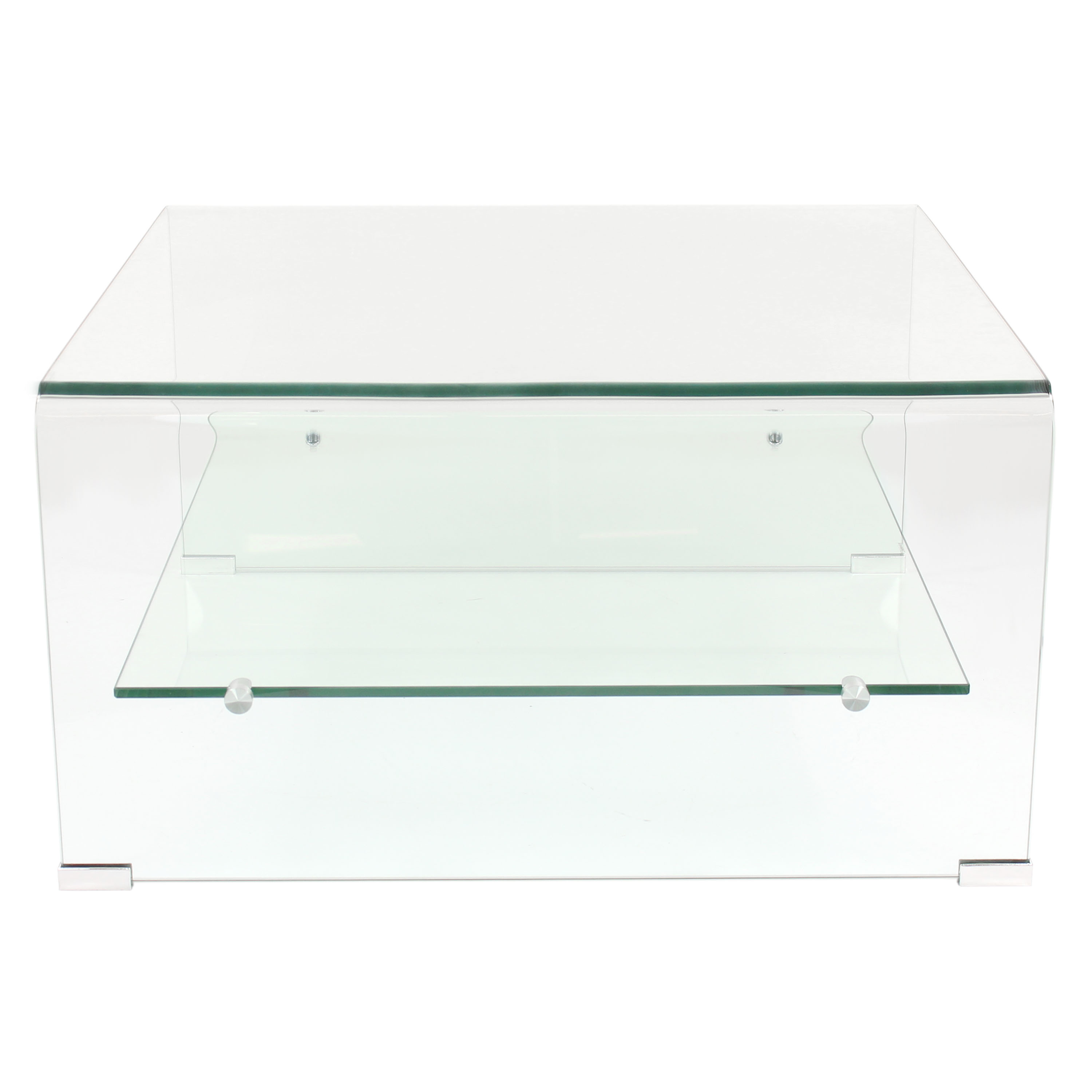 Usine22-Plateform3Table basse Design bd1585  et  80 x 80 cm -verre 12 mm