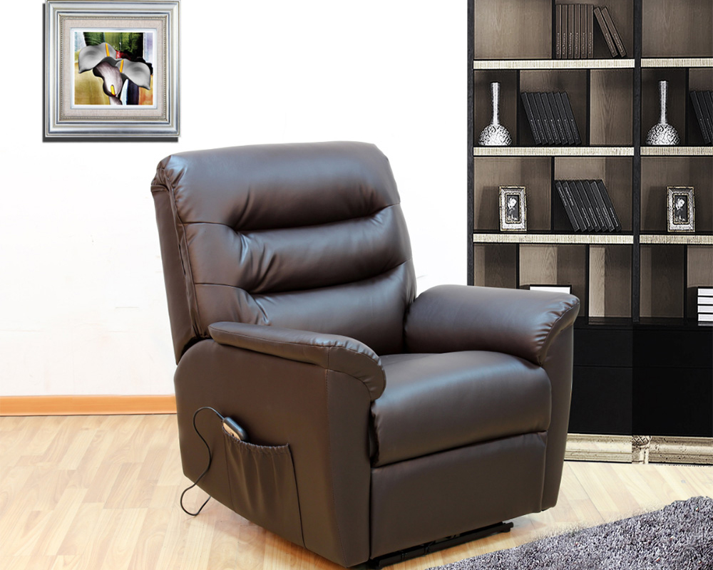 Usine5-Plateform2Fauteuils Relax 2bd-657  et  fauteuil pu choco electrique